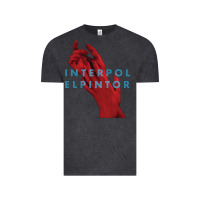 Vintage Black interpol Vintage Tee - linhVisuals