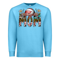 Ocean Blue volleyball mom Premium Sweatshirt - SublimationCraftShop