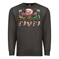 Smoke volleyball mom Premium Sweatshirt - SublimationCraftShop