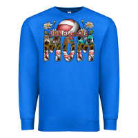 True Royal volleyball mom Premium Sweatshirt - SublimationCraftShop