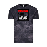 Cloud Black vision street wear tshirt Vintage Tee - linhVisuals