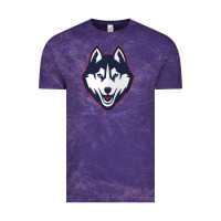 Cloud Purple wolf head tshirt Vintage Tee - linhVisuals