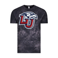 Cloud Black liberty flames Vintage Tee - linhVisuals