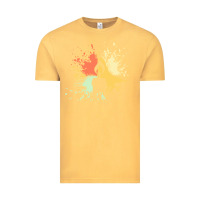 Vintage Mustard candle t  shirt c a n d l e i n k s p l a s h t  shirt Vintage Tee - linhVisuals