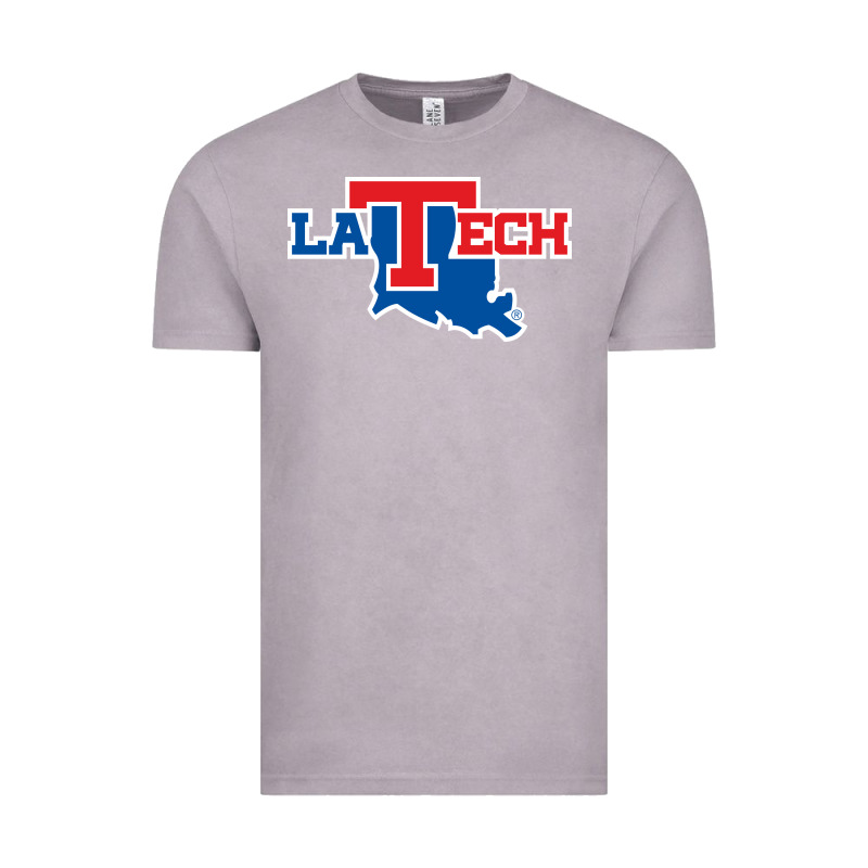 Louisiana Tech Bulldogs Vintage Tee by linhVisuals | Teevron
