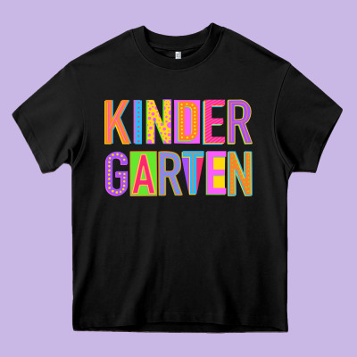 Kindergarten Heavy Core Tee Designed By Nancycooperartshop