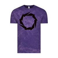 Cloud Purple Fountain Boats Vintage Tee - linhVisuals