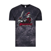 Cloud Black manhattanville valiants Vintage Tee - linhVisuals