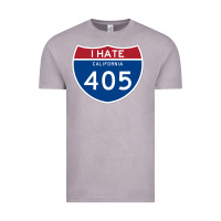 Vintage Zinc los angeles california interstate 405 (i 405) sweatshirt Vintage Tee - linhVisuals