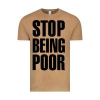 Vintage Camel Stop Being Poor Vintage Tee - linhVisuals