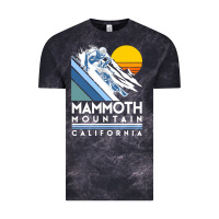 Cloud Black mammoth mountain california retro ski sweatshirt Vintage Tee - linhVisuals