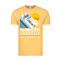 Vintage Mustard mammoth mountain california retro ski sweatshirt Vintage Tee - linhVisuals