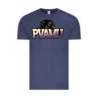 Vintage Denim Prairie View A&M Panthers And Lady Panthers Rectangle Patch Vintage Tee - linhVisuals