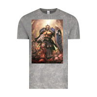 Cloud Rock Warhammer Characters Vintage Tee - linhVisuals