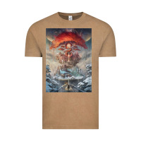 Vintage Coffee The Painted World Vintage Tee - linhVisuals