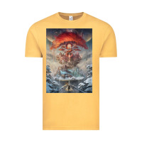 Vintage Mustard The Painted World Vintage Tee - linhVisuals