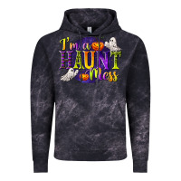 Cloud Black I'm a Haunt Mess Vintage Hoodie - texasbilliewilder
