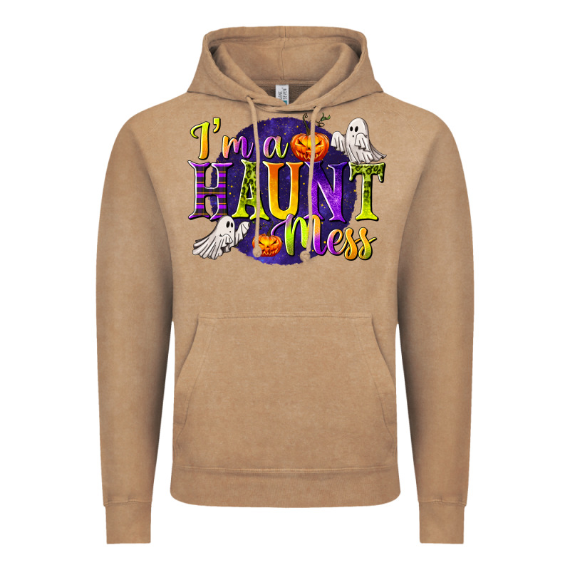 I'm A Haunt Mess Vintage Hoodie by texasbilliewilder | Teevron