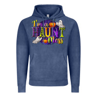 Vintage Denim I'm a Haunt Mess Vintage Hoodie - texasbilliewilder
