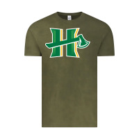 Vintage Olive cal humboldt lumberjacks Vintage Tee - linhVisuals