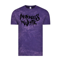 Cloud Purple Motionless In White Vintage Tee - linhVisuals