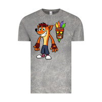 Cloud Rock CRASH BANDICOOT Vintage Tee - linhVisuals
