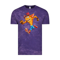 Cloud Purple CRASH BANDICOOT Vintage Tee - linhVisuals
