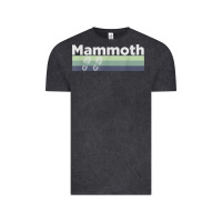 Vintage Black retro hiking boottrail running   mammoth california t shirt Vintage Tee - linhVisuals