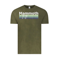 Vintage Olive retro hiking boottrail running   mammoth california t shirt Vintage Tee - linhVisuals