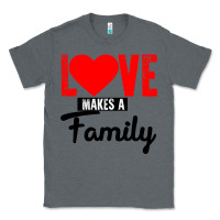 Charcoal Heather family love Classic Tee - Bettercallsaul