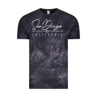 Cloud Black san diego ca sweatshirt Vintage Tee - linhVisuals
