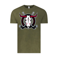 Vintage Olive deer-red-rebels Vintage Tee - linhVisuals