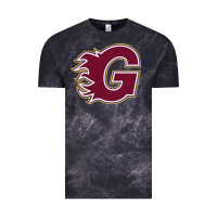Cloud Black guildford flames Vintage Tee - linhVisuals