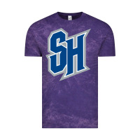 Cloud Purple seton hall pirates Vintage Tee - linhVisuals