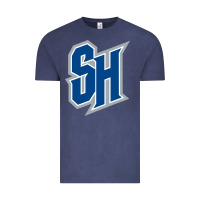 Vintage Denim seton hall pirates Vintage Tee - linhVisuals