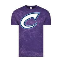 Cloud Purple columbus clippers Vintage Tee - linhVisuals