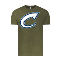 Vintage Olive columbus clippers Vintage Tee - linhVisuals