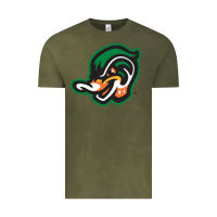Vintage Olive down east wood ducks Vintage Tee - linhVisuals