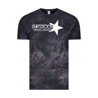 Cloud Black ROCK STAR Vintage Tee - linhVisuals