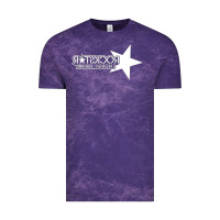 Cloud Purple ROCK STAR Vintage Tee - linhVisuals