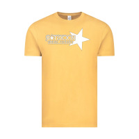 Vintage Mustard ROCK STAR Vintage Tee - linhVisuals