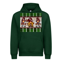 Forest Green football gnomes Urban Hoodie - BarkalooDesign