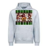 Heather Grey football gnomes Urban Hoodie - BarkalooDesign