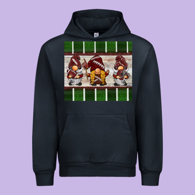 Football Gnomes Urban Hoodie Designed By Barkaloodesign