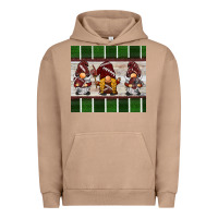 Pigment Burro football gnomes Urban Hoodie - BarkalooDesign