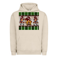 Pigment French Oak football gnomes Urban Hoodie - BarkalooDesign