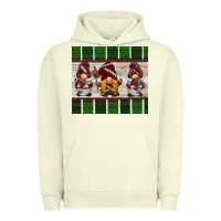 Pigment Pistachio football gnomes Urban Hoodie - BarkalooDesign