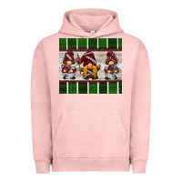 Pigment Salmon football gnomes Urban Hoodie - BarkalooDesign