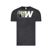 Vintage Black wingate merch, bulldogs Vintage Tee - linhVisuals