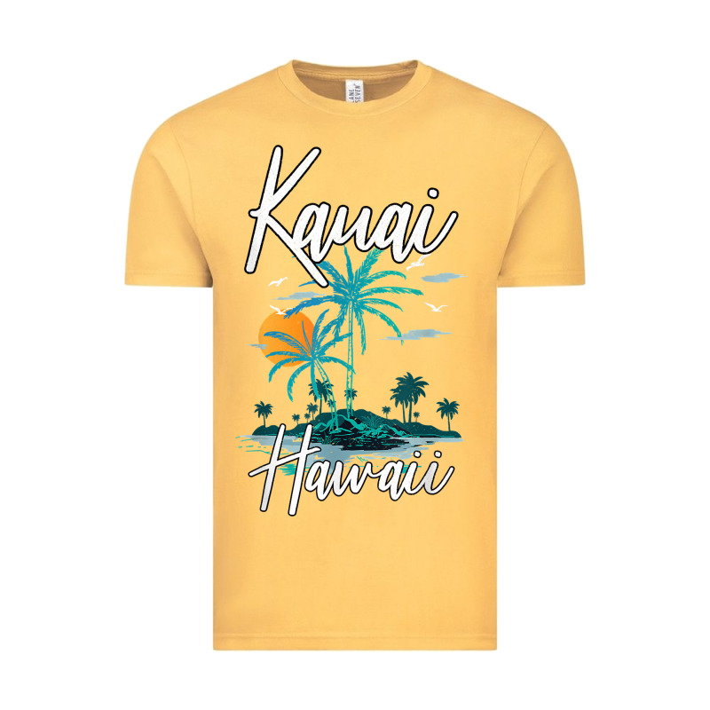 Family Vacation Retro Sunset Hawaii Kauai T Shirt Vintage Tee by linhVisuals | Teevron
